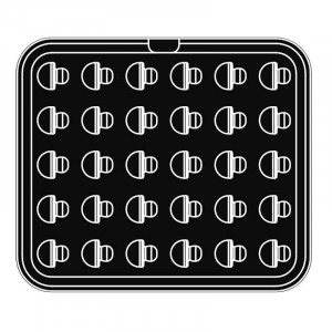 Форма Cookmatic Cookmatic Model Y Profil Neted, 4 x 3,5 x H 1,7 cm, 30 кухини - Img 3
