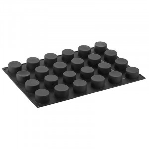Форма Pavoflex 60x40cm Кръгла Ø6,5xh4cm, 24 кухини, 130 ml - Img 4