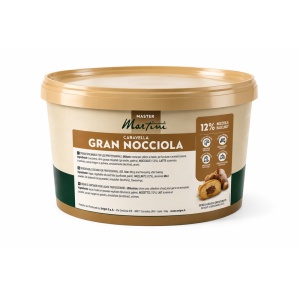 Шоколадов крем с паста от горски лешници 12% „Caravella Gran Nocciola“, 3 кг