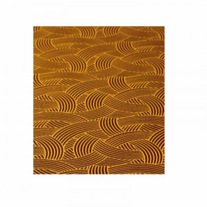30 darabos transzferlap készlet Decor csokoládé tejcsokoládéval és arannyal, 34 x 26,5 cm