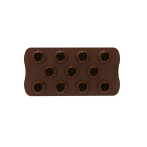 3D Pumpkin 3D Praline Силиконова форма Ø 3,2 x H 2,5 cm, 11,5 ml, 11 кухини (SCG061) - Img 3