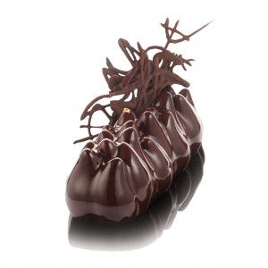 3D szilikon tortaforma Anemone 25x9xH8.5cm
