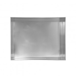 Aluminium Tray - 4 Edges, 60 x 40 x H 6 cm - Img 4