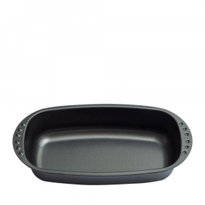 Bread Baking Tray 37 x 20 x H 7 cm, Anodised Aluminium - Img 2