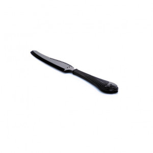 Cake/Desert Portioning Knife, Black Plastic, L 29 cm - Img 1