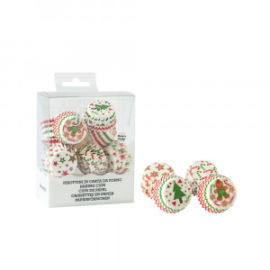 Chese L Christmas paper, Ø 2.7 x H 1.7 cm, 200 pcs - Img 1