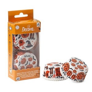 Chese L Halloween papír, Ø 5 x H 3,2 cm, 36 db - Img 1