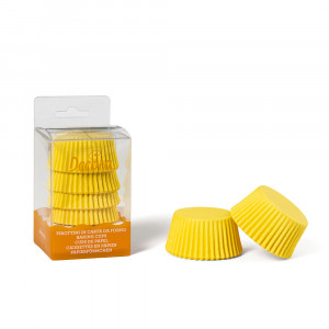 Chese L Hartie Galben, R 5 x H 3.2 cm, 75 buc - Img 3