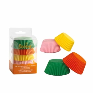 Chese L Paper ColorMix 4 Colours, R 5 x H 3.2 cm, 75 pcs - Img 2