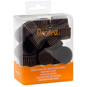 Chese XS Brown paper, Ø 2.7 x H 1.7 cm, 200 pcs - Img 2