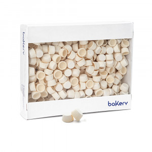 Chese XS Paper White, R 2 x H 1.5 cm, 5000 pcs