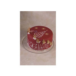*Christmas decoration round soap dish with Brad Ø 20 cm - Img 2
