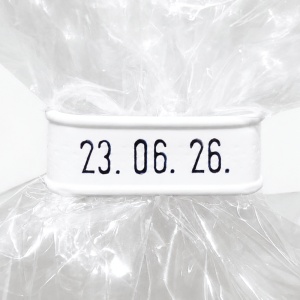 Clipband Fehér 0,6 mm, tekercs 500 m - Img 2
