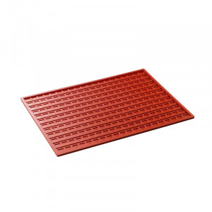 Covoras Silicon Blat Decor Relief Model Inimioare, 60x40cm