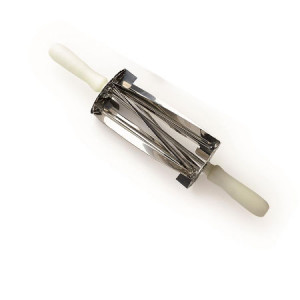 Croissant Stainless Steel Knife, Triangles Dimensions Base 9.7 x H 21 cm - Img 2
