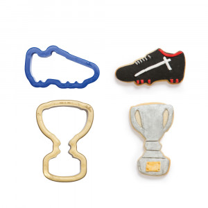 Cutters Plastic Sport R 8.5 and 9 x H 2.2 cm, 2 pcs - Img 2