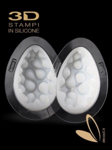 Cygnus Medium Egg Silicone Mould, Ø 12.5 x H 18 cm - Img 3