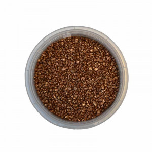 Decor Bronze Dark Chocolate Granules, 120 gr - Img 2