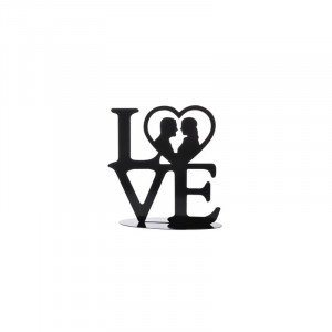 *Décor necomestibil Tort Love H 18 cm