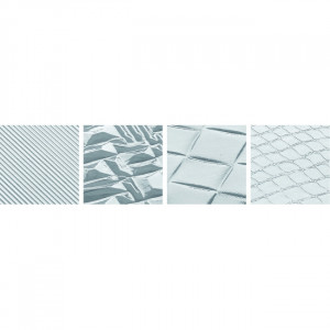 Decor Relief Chocolate, Praline - Set of 32 Plastic Sheets 40x25 cm, 4 designs - Img 2