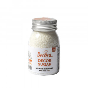 Decor White Sugar Sticks, 90 gr - Img 1
