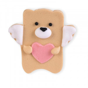 Decor Zahar - 4 Modele Subiecte Love Ø 4 cm, 60 buc - Img 3