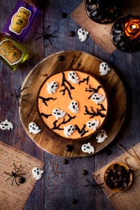 Decor Zahar - Fantome Halloween Ø 2 x H 2.5 cm, 20 buc - Img 3