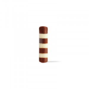 Decoratiuni Ciocolata cu Lapte si Alba Mistral Dobla, Ø 0.88x4 cm, 2 kg, 868 Buc