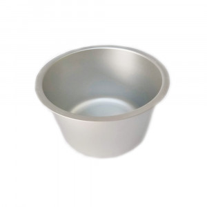 Eloxált alumínium tál 1,8 liter, Ø 18 x H 10,7 cm