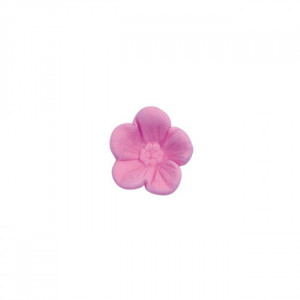 Floare de Cires - Decupator Inox si Mulaj Silicon Ø 2.5 cm, Set 2 Buc - Img 2