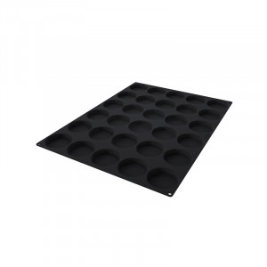 Florentine Silicone Disc Florentine Ø 8 x H 1.2 cm, 30 cavities, 56 ml (SQ082) - Img 3