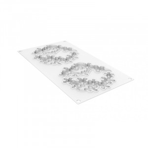 Forma Silicon Decor Top/Insertie Flora Ø 14 x H 1 cm, 2 cavitati, 80 ml - Img 6
