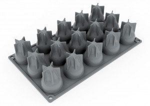 Forma Silicon Gourmand Pere Ø 4.3 x H 5.5 cm, 15 cavitati - Img 3