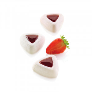 Forma Silicon Mini Tringhiuri Mignon 3.6 x 3.8 x H 1.2 cm, 66 cavitati, 9.5 ml (SQ062) - Img 1