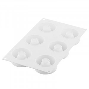 Forma Silicon Oblio Ø 7.5 x H 3 cm, 6 cavitati, 95 ml - Img 3