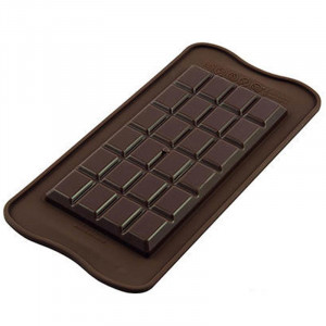Forma Silicon Tablete Silikomart Clasic 15.5 x 7.7 x H 0.9 cm, 91 ml, 1 cavitate (SCG36)