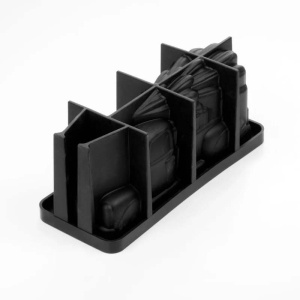 Forma Silicon Tort 3D Masina Craciun 25 x 8.7 x H 11.1 cm, 1340 ml - Img 3