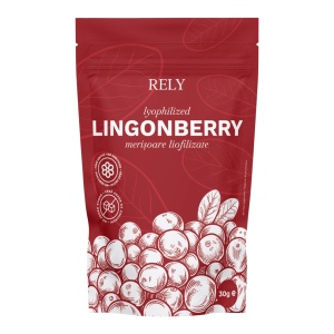 Freeze-Dried Whole Black Cherries, Rely, 30g - Img 2