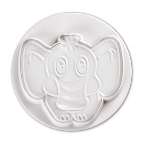 Funny Animals - Decupatoare Plastic cu Extractor Ø 8 cm, Set 4 Buc - Img 3
