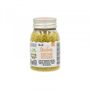 Gold Metallic Golden Pearls Ø 2mm, 100 gr
