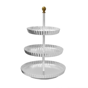HAPPY HOUR Sideboard, Candy Bar, Aluminium and Bronze, Ø 28-24-20 x H 46 cm - Img 1