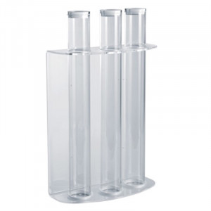 Ice Cream Cone Holder 3 Columns Ø 5.4 cm 32 x 13 x H 50 cm