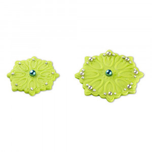 Laces or Decor Round Ø 4.5 and 6 cm - Plastic Cutters with Puller, Set 2 pcs - Img 2