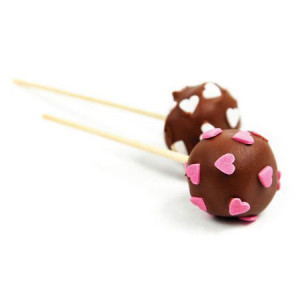 LolliPops / CakePops Paper Chopsticks, R 0.4 x L 15.2 cm, Set 25 pcs - Img 2