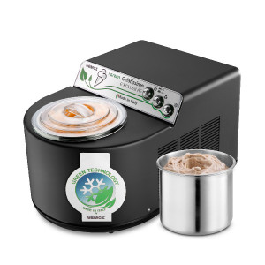 Masina Semiprofesionala Inghetata si Sorbet 1.7 Litri Negru, GELATISSIMO Exclusive- i-Green  - Img 2