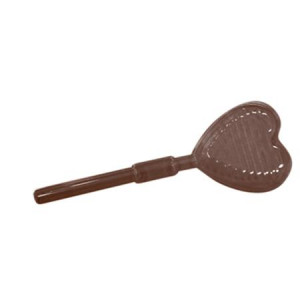 *Matrita Plastic Ciocolata Decor cu Tija Inimioare