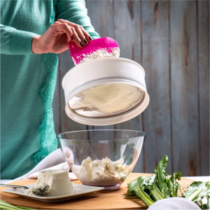 Medium Grain Stainless Steel Mesh for Interchangeable Sieve, R 18 cm - Img 2