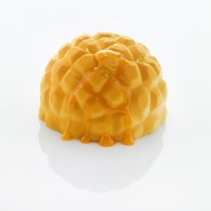 Mimosa silicone mould Ø 6.35 x H 4.4 cm, 6 cavities, 86 ml - Img 3
