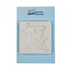 Mulaj Silicon Fotbalisti, 7.5 x 7 cm