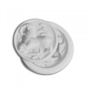 Mulaj Silicon Horoscop Berbec, Ø 3.8 cm (SLK148)